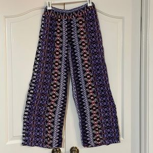Raviya gypsy wide leg pants size S
